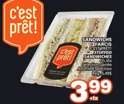 Marches Tradition STUFFED STUFFED SANDWICHES offer