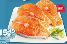 Marches Tradition FRESH ATLANTIC SALMON STEAKS offer