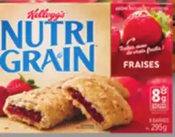 IGA NUTRI-GRAIN BARS, COOKIES, RICE SQUARES OR TARTS offer