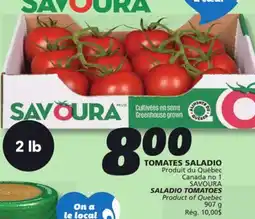 IGA SALADIO TOMATOES offer