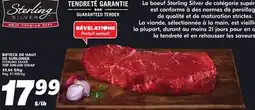 IGA STERLING SILVER TOP SIRLOIN STEAK offer