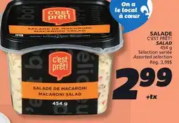 IGA C'EST PRÊT! SALAD offer