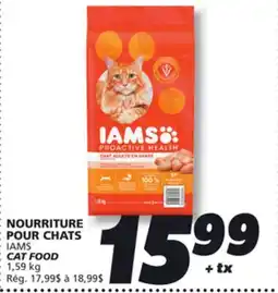 IGA IAMS CAT FOOD offer