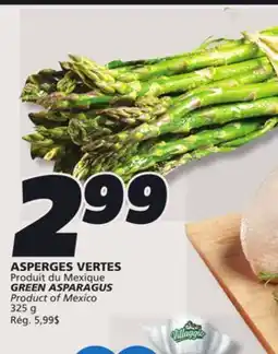 IGA GREEN ASPARAGUS offer