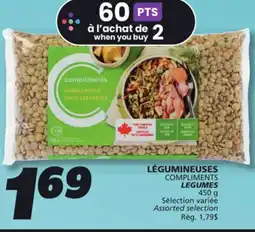 IGA COMPLIMENTS LEGUMES offer