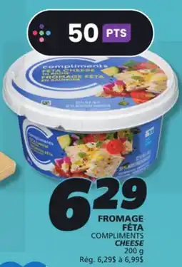 IGA COMPLIMENTS CHEESE offer