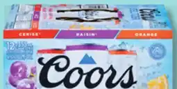 IGA COORS ALCOHOLIC MALT BEVERAGE offer