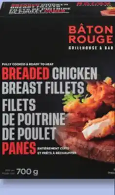 IGA BÂTON ROUGE FROZEN BREADED CHICKEN BREAST FILLETS offer