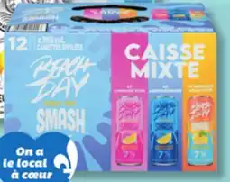 IGA BEACH DAY EVERY DAY, COORS SELTZER OR WHITE CLAW ALCOHOLIC MALT BEVERAGE offer