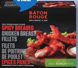 IGA BÂTON ROUGE FROZEN BREADED CHICKEN BREAST FILLETS offer