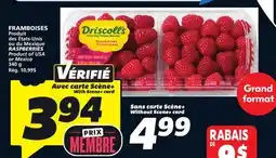IGA RASPBERRIES offer