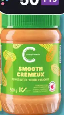 IGA COMPLIMENTS (325 g) PEANUT BUTTER OR GRANOLA offer