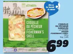 IGA LA FISHERIE FROZEN FISHERMAN'S SHELL offer