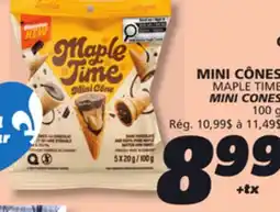 IGA MAPLE TIME MINI CONES offer
