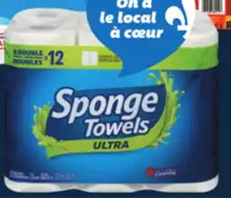IGA SPONGE TOWELS ULTRA, ULTRA PRO FACIAL TISSUES, BATHROOM TISSUE OR PAPER TOWELS offer