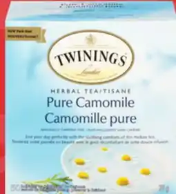IGA TWININGS TEA BAGS offer