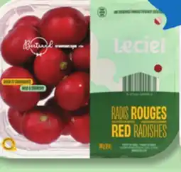 IGA LE CIEL (340 g) RED RADISHES offer