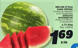 IGA MELON D'EAU SANS PÉPINS offer