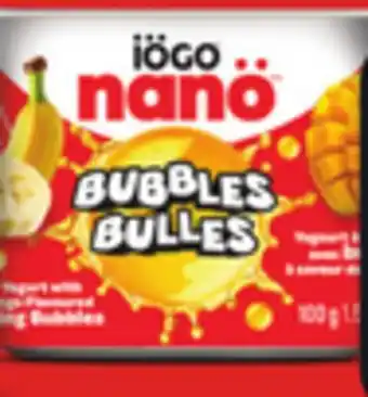 IGA IÖGO NANÖ YOGURT offer