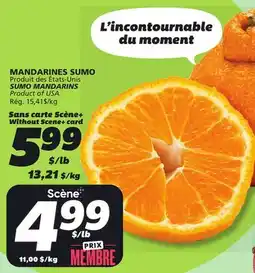 IGA SUMO MANDARINS offer