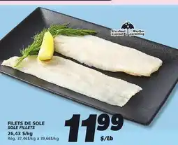 IGA SOLE FILLETS offer