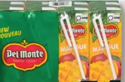IGA DEL MONTE FRUIT NECTAR offer