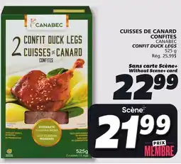 IGA CANABEC CONFIT DUCK LEGS offer