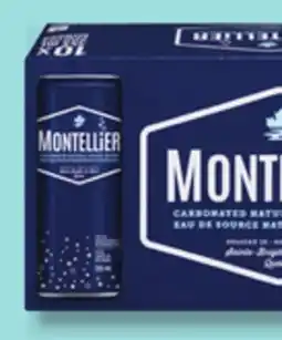 IGA MONTELLIER (10 x 355 mL) WATER-BASED DRINK OR CARBONATED NATURAL SPRING WATER offer