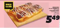 IGA PRIX CLUB CINNAMON BUNS offer