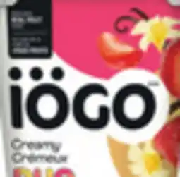 IGA IÖGO DUO YOGURT offer