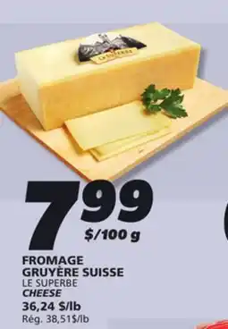 IGA LE SUPERBE CHEESE offer