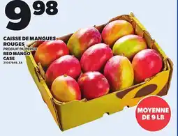 Provigo CAISSE DE MANGUES ROUGES offer