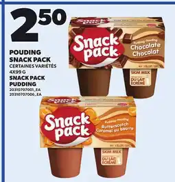 Provigo POUDING offer