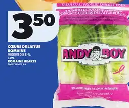 Provigo CŒURS DE LAITUE ROMAINE, 3 UN offer