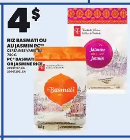 Provigo RIZ BASMATI OU AU JASMIN offer