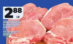 Provigo CÔTELETTES DE LONGE DE PORC, COMBINAISON DE COUPES, PORTIONS SURLONGE ET BOUT DE CÔTES offer