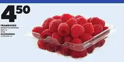 Provigo FRAMBOISES offer