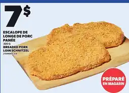 Provigo ESCALOPE DE LONGE DE PORC PANÉE offer