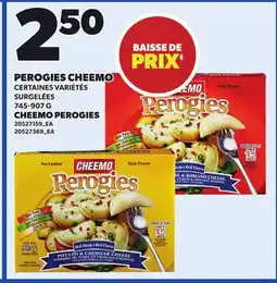 Provigo PEROGIES CHEEMO offer
