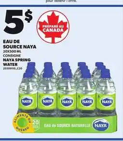 Provigo EAU DE SOURCE offer