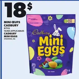 Provigo CADBURY MINI EGGS offer