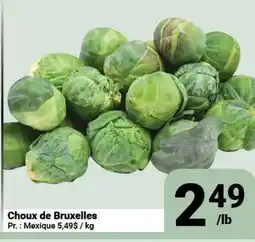 Pasquier Choux de Bruxelles offer