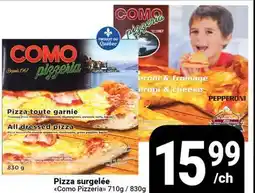 Pasquier Pizza surgelée Como Pizzeria offer