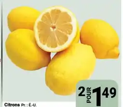 Pasquier Citrons offer