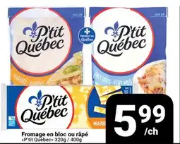 Pasquier Fromage en bloc ou râpé offer