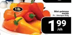 Pasquier Mini-poivrons sucrés offer