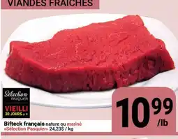 Pasquier Bifteck français nature ou mariné offer