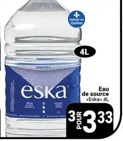 Pasquier Eau de source eska offer