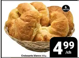 Pasquier Croissants blancs offer