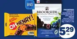 Marché Bonichoix HERSHEY'S OR BROOKSIDE TREATS offer